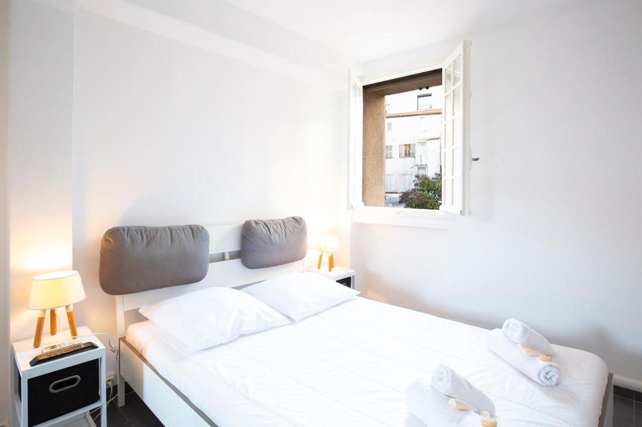 Chez Dominique - 1 Chbre 2-4Pers Centre Antibes Migrainier Ancien With Ac 아파트 외부 사진